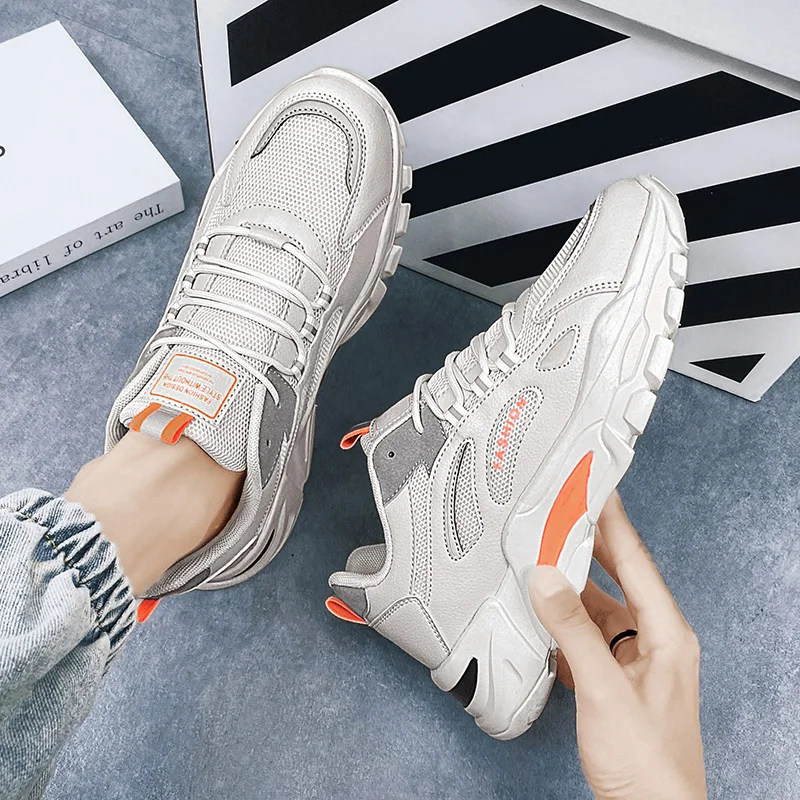 

2022 New Men's Sneakers Breathable Trainers Leisure Men Shoes Summer Light Male Comfortable Walking Sneaker Zapatillas Hombre