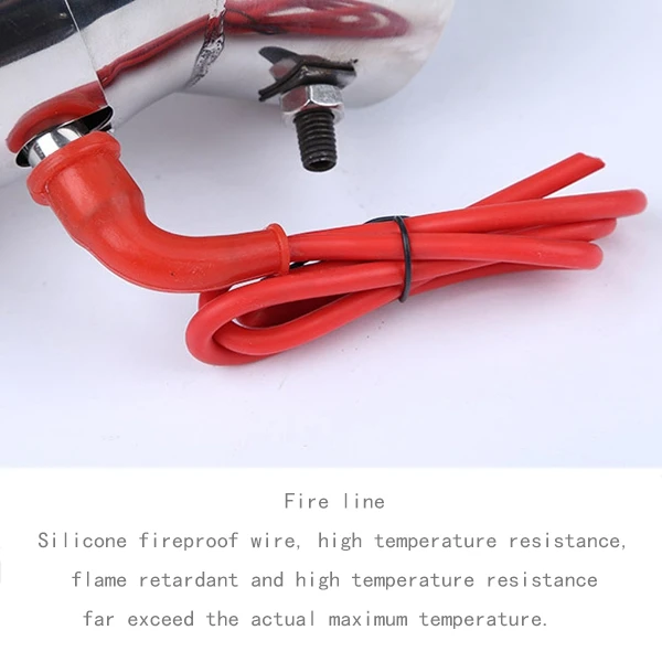 Изогнутый глушитель выхлопных газов наконечник трубки со стандартным дизайном