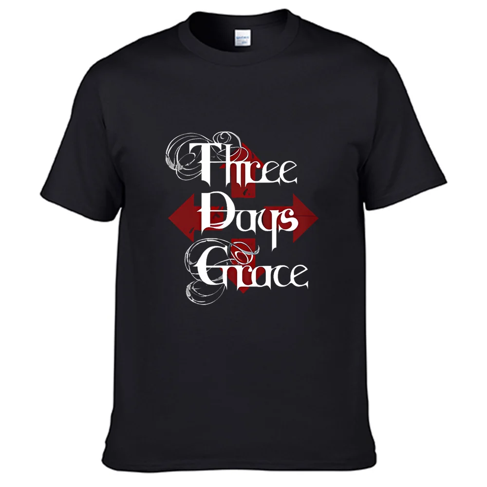 

Three Days Grace Snake Splatter band Hot sale Summer men's Amazing quality t shirt 100% cotton black tops tees