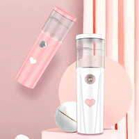 nano mist sprayer facial 30ml cooling face sprayer usb chargeable portable humidifier women beauty moisturizing skin care tool