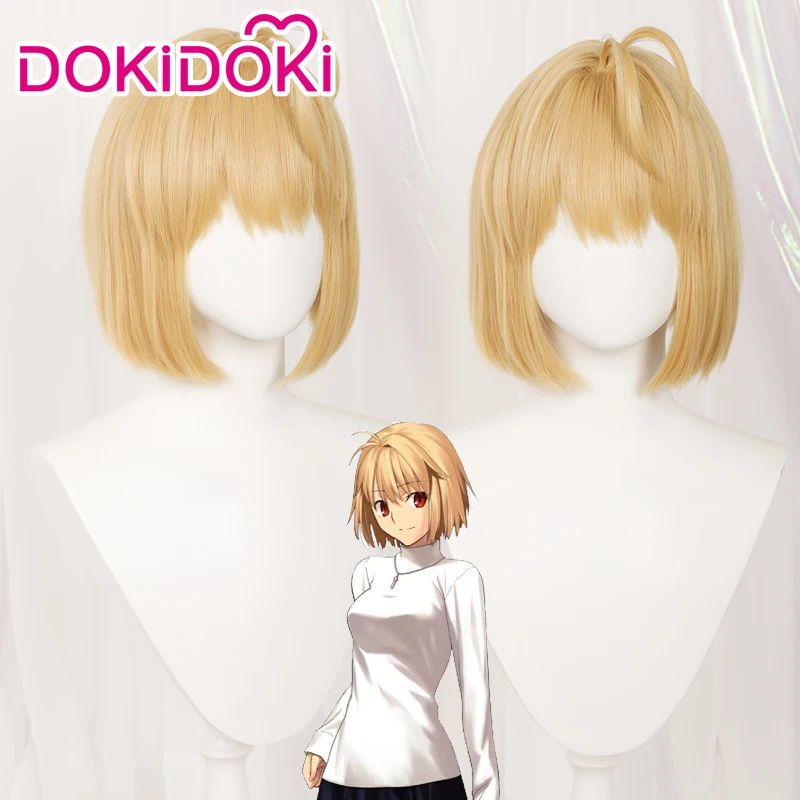 

IN STOCK DokiDoki Game Tsukihime Cosplay Wig Arcueid Brunestud Women Halloween Tsukihime Cosplay Arcueid Brunestud Wig Golden