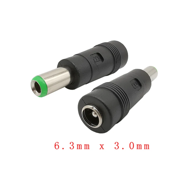 5.5x2.1mm Female Jack to DC Male Plug Tips Multi Adapter Power Connectors Converter for Computer Cable Notebook Laptop - купить по