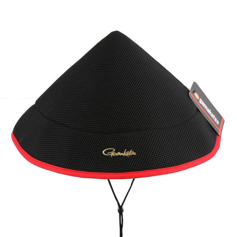 Gamakatsu Fishing Hat for Men Outdoor UV Sun Protection Kayaking Hat Breathable Wide Brim Cap with Bucket