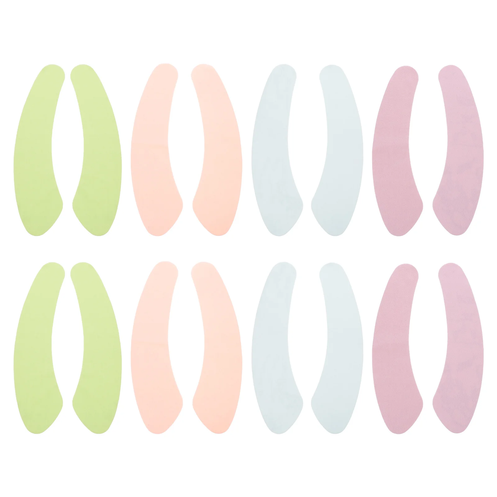 

8 Pairs Adhesive Toilet Seat Cushions Toilet Seat Warmer Bathroom Toilet Seat Pads