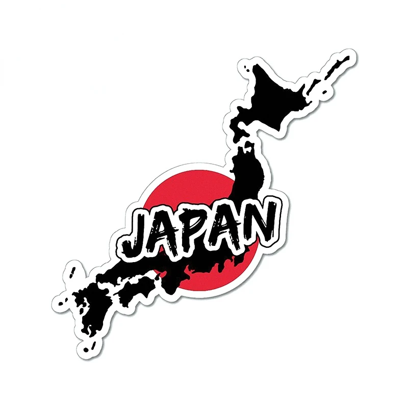 

13 см Творческие японские автомобильные наклейки аниме Campervan украшение для моделирования внешнего вида автомобиля Водонепроницаемая виниловая наклейка