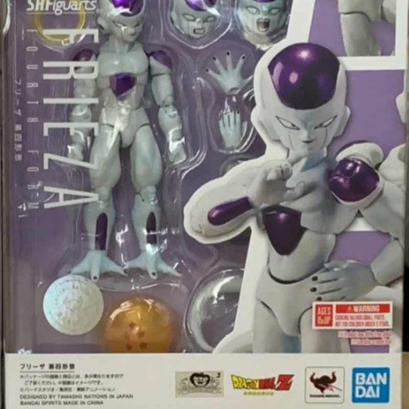 

Bandai Anime Peripherals Dragon Ball SHF Frieza Fourth Form King Five Star Beads Action Figure Model Figure Figure Toy Gift