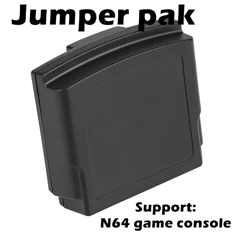 

Jumper Pak для игровой консоли N64, сменный комплект, 1 шт., черный
