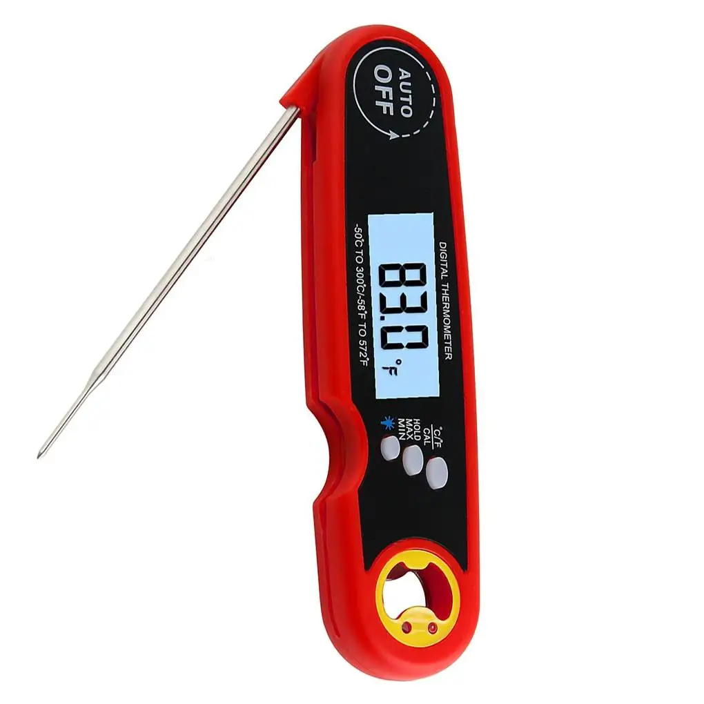 

Портативный Кухонный Термометр, цифровой термометр, термометр для мяса, барбекю, водонепроницаемый кухонный прибор для готовки