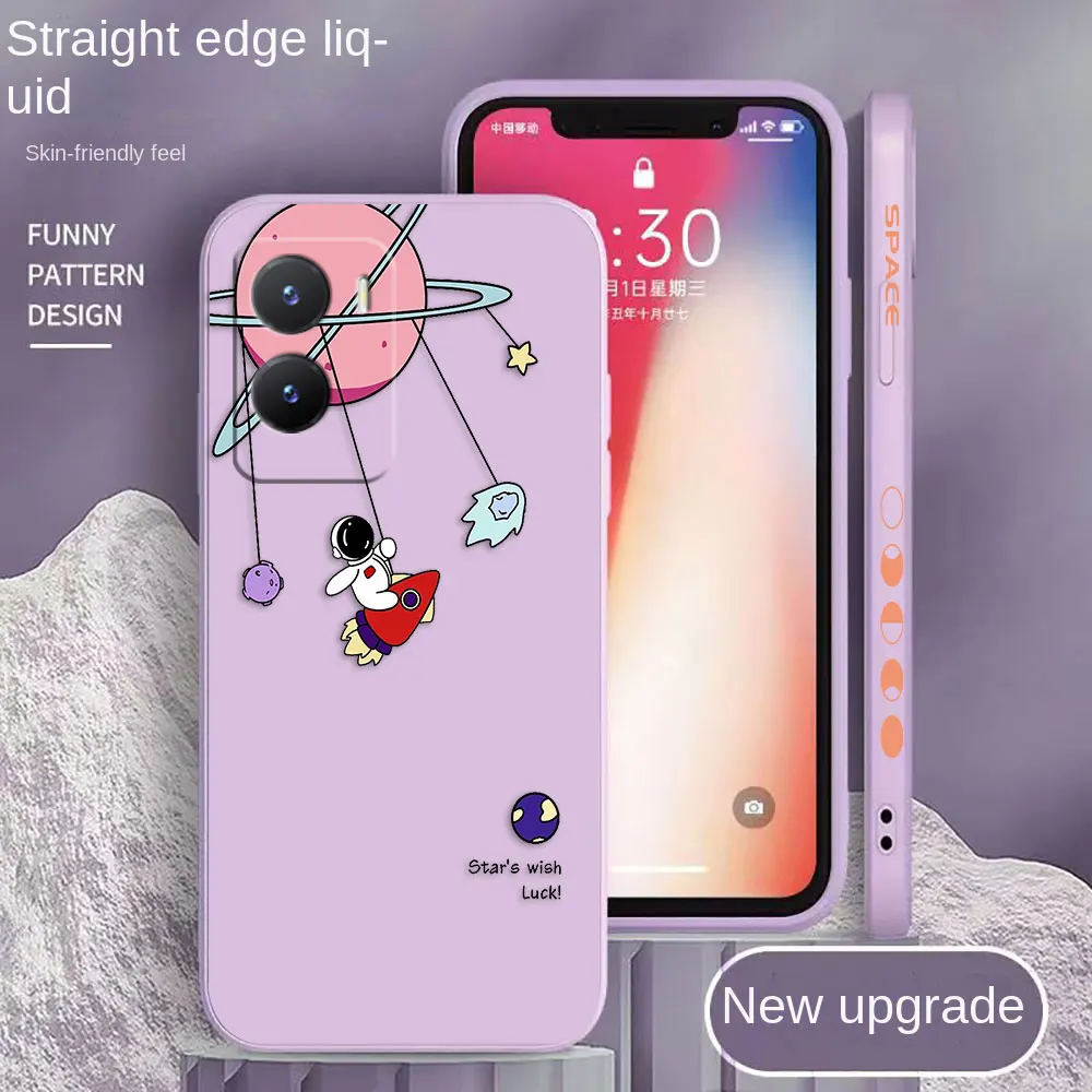 Астронавт Космос Звезда фотосессия для VIVO Y55S Y30 Y31 Y33S Y55 Y35 Y51S Y52S Y53S Y66 Y71T Y73S Y77 чехол