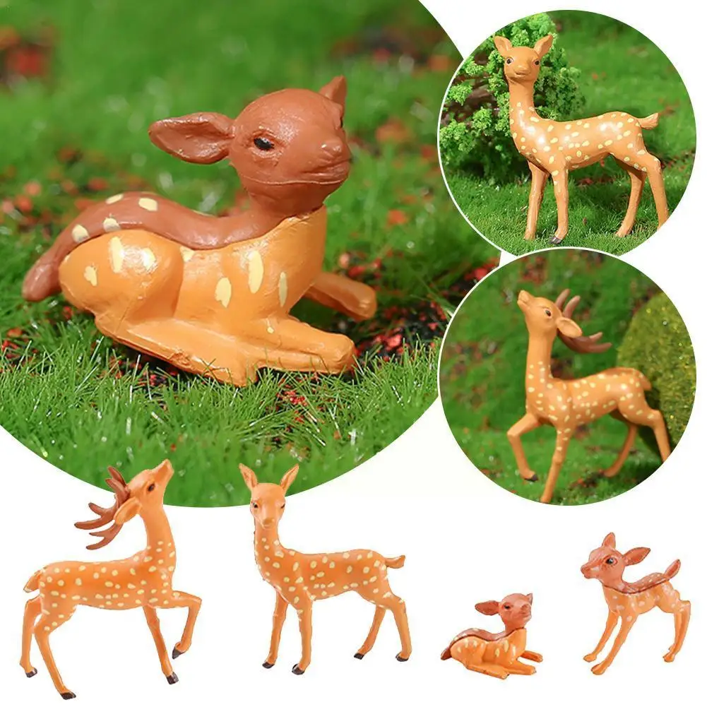 

Realistic Elk Sculpture Woodland Animal Figurines Desktop Model Collection Party Favor Educational Learning Toys For Kids C I1J7