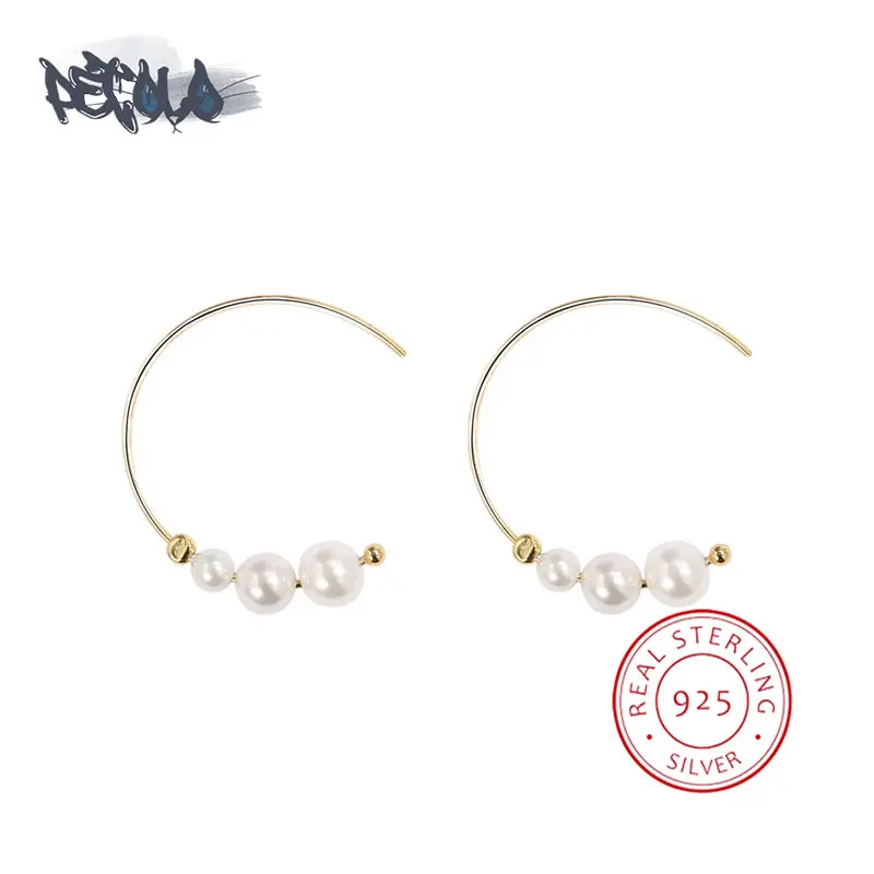 

Женские серьги из серебра 925 пробы с жемчугом