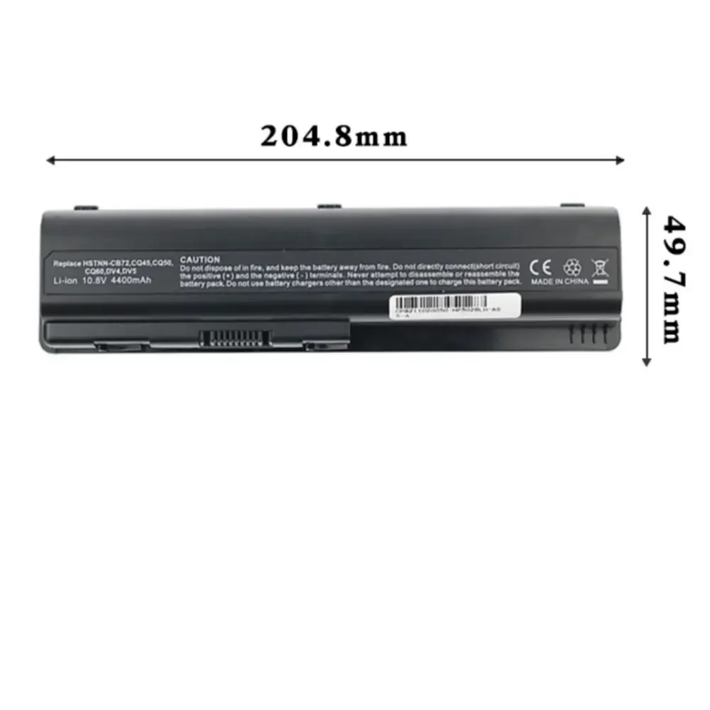 4400 мАч HP5028LH для HP CQ60 g50 G60 HSTNN-UB72 UB73 LB72 HSTNN-C51C Аккумулятор ноутбука