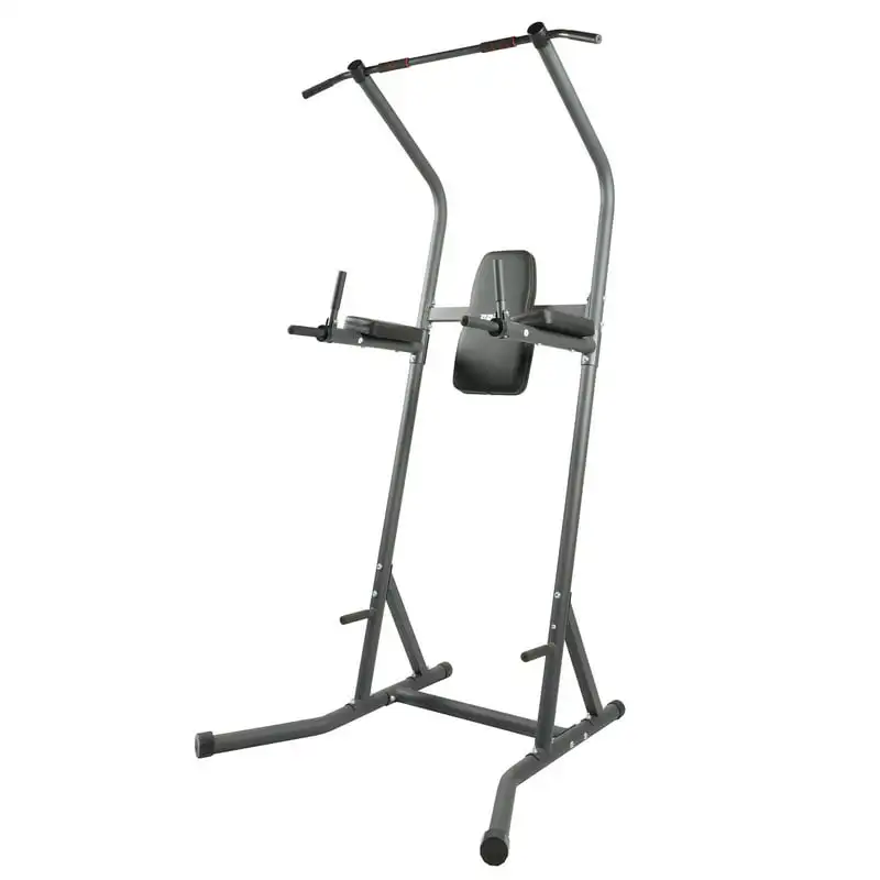 

Tower Dip Station Pull Up Bar for Home Gym Strength Training Workout Equipment, 250lb Capacity