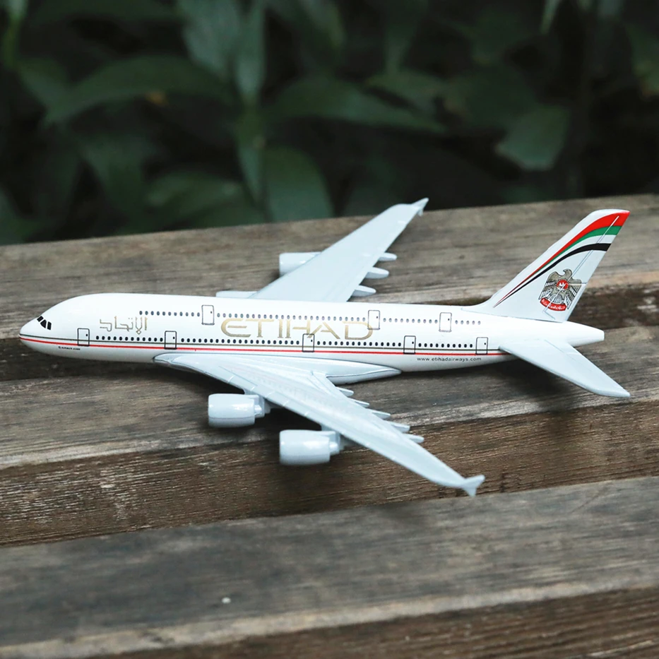 

Etihad Airlines Boeing Airbus Airplane Metal Diecast Model 15cm World Aviation Collectible Souvenir Miniature Ornament