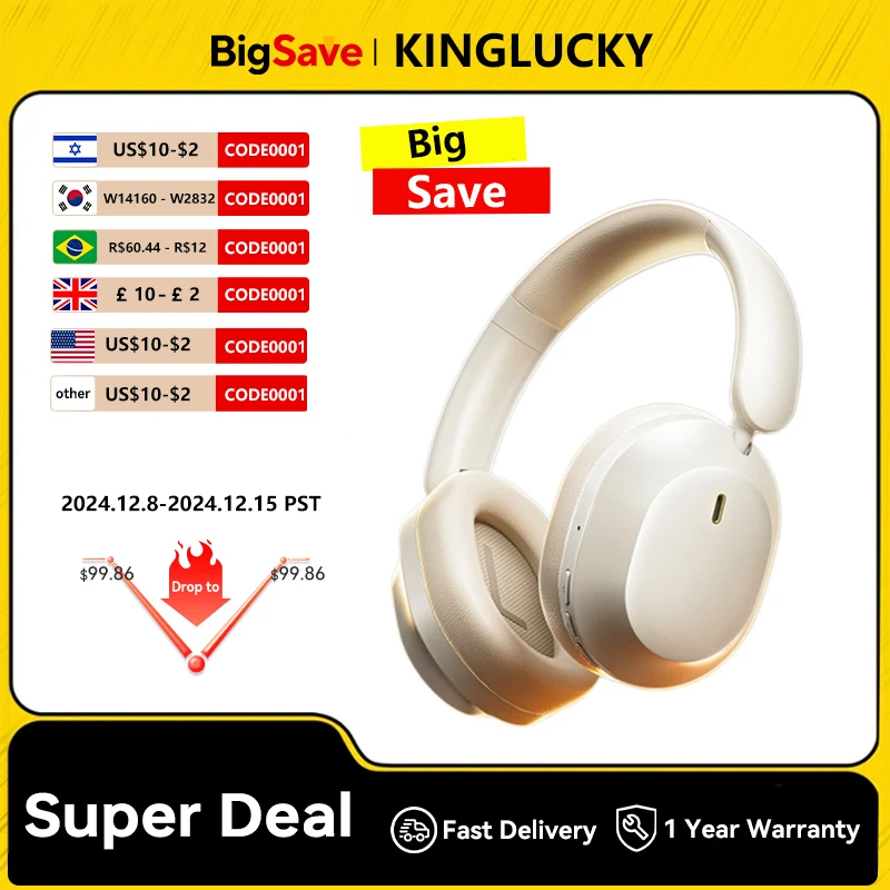 Беспроводные наушники Kinglucky B900MAX