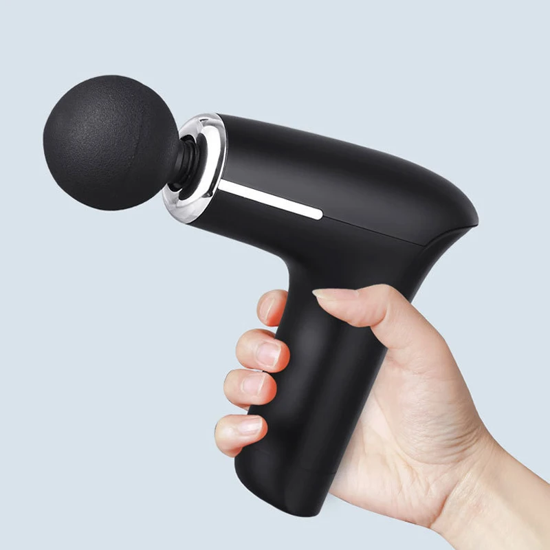 

New With Low Noise Portable Cordless 1800maH Lithium Battery Vibration Deep High Quality MINI Muscle Massage Gun Professional