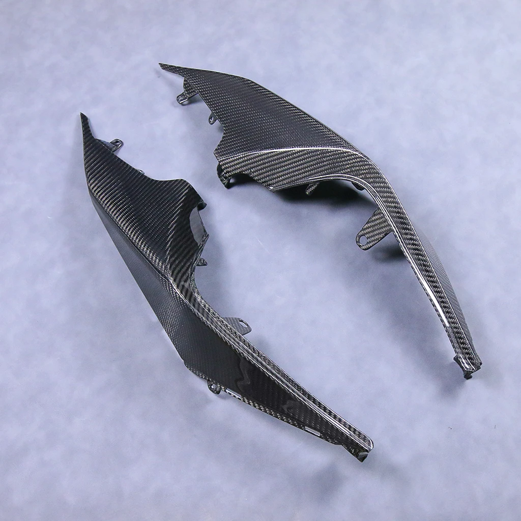 100% 3K полностью сухое углеродное волокно Корпус мотоцикла задние боковые