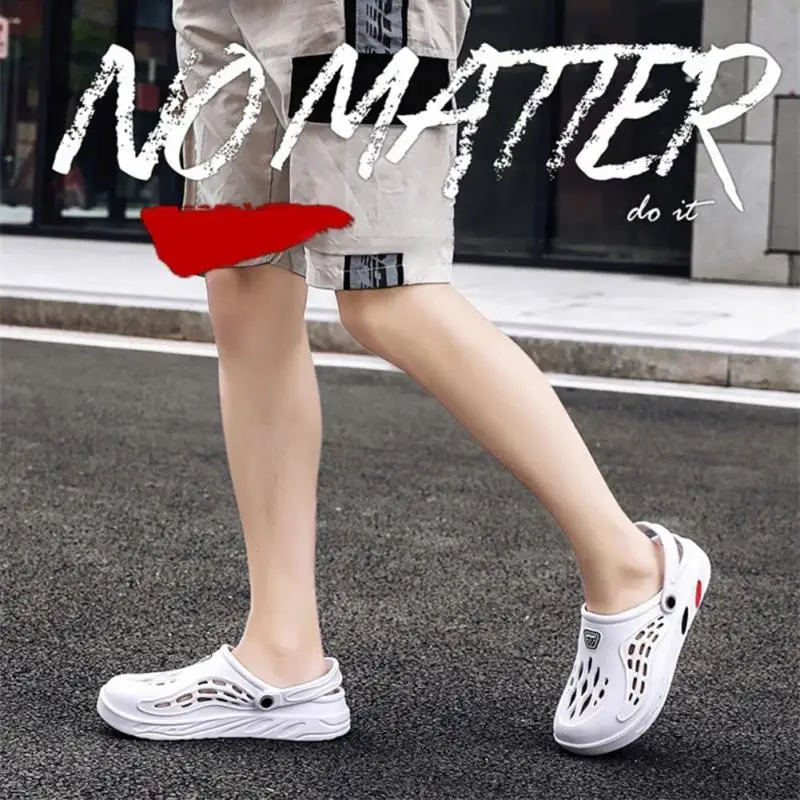 Sandal Waterproof Reversible Heel Belt Beach Shoes Breathable Mesh Breathing Breathable And Comfortable Outdoor Slippers