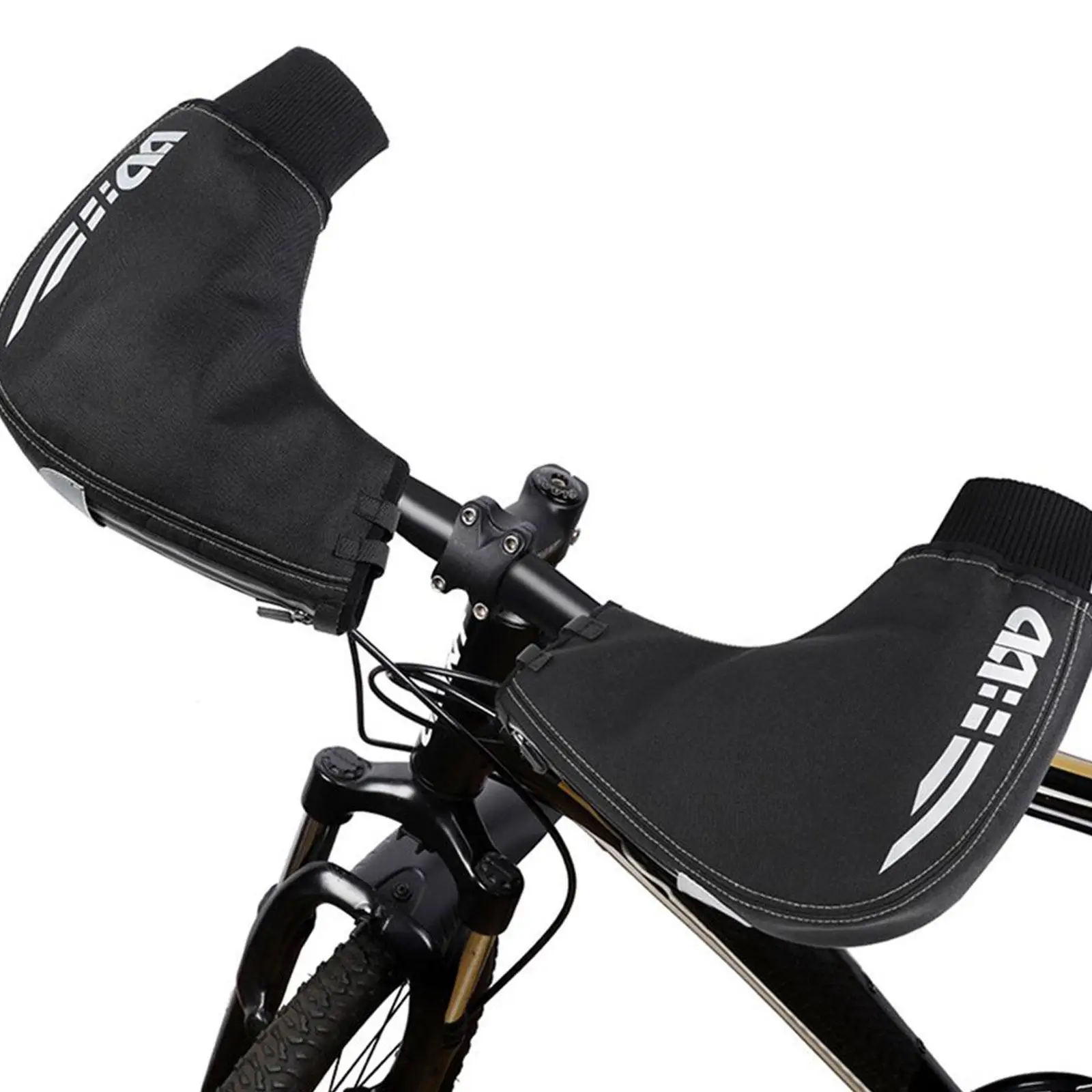

Winter Bicycle Handlebar Gloves Warmer Windproof Rainproof For Motorcycle MTB Bike Scooter Bar Cycling Gloves Grip