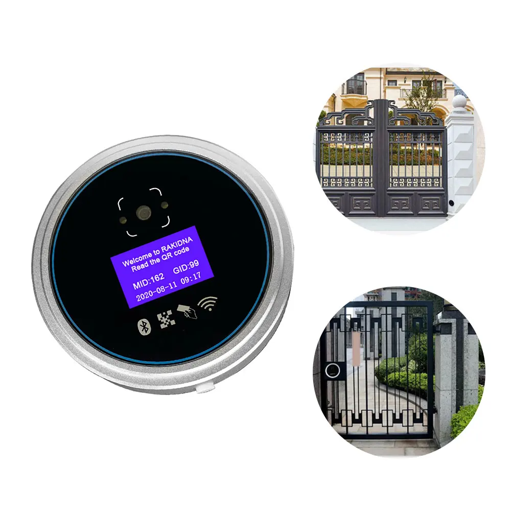 RJ45 TCP UDP Wiegand 26/34 CPU IC Card Reader QR Code NFC RFID Контроль доступа Система контроля к двери
