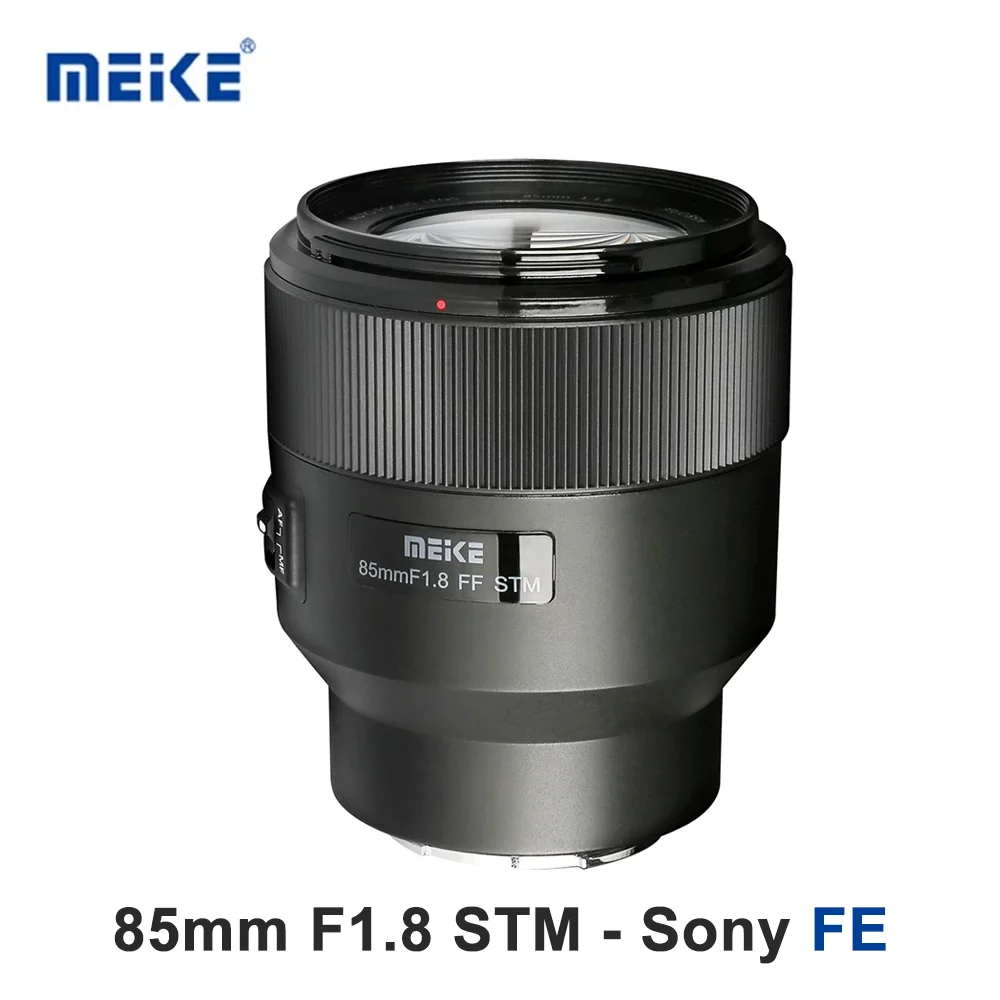 

Объектив Meike 85 мм F1.8 STM AF Полнокадровый объектив с автофокусом для камер SONY FE Mount A7 iii IV A7R4 A7III A9 A7SIII A6300 A6400