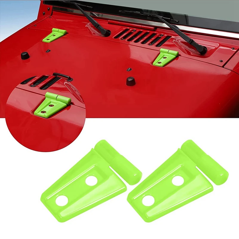 

Hood Hinge Cover Trim Accessories For Jeep- Wrangler JK & Unlimited 2007-2017
