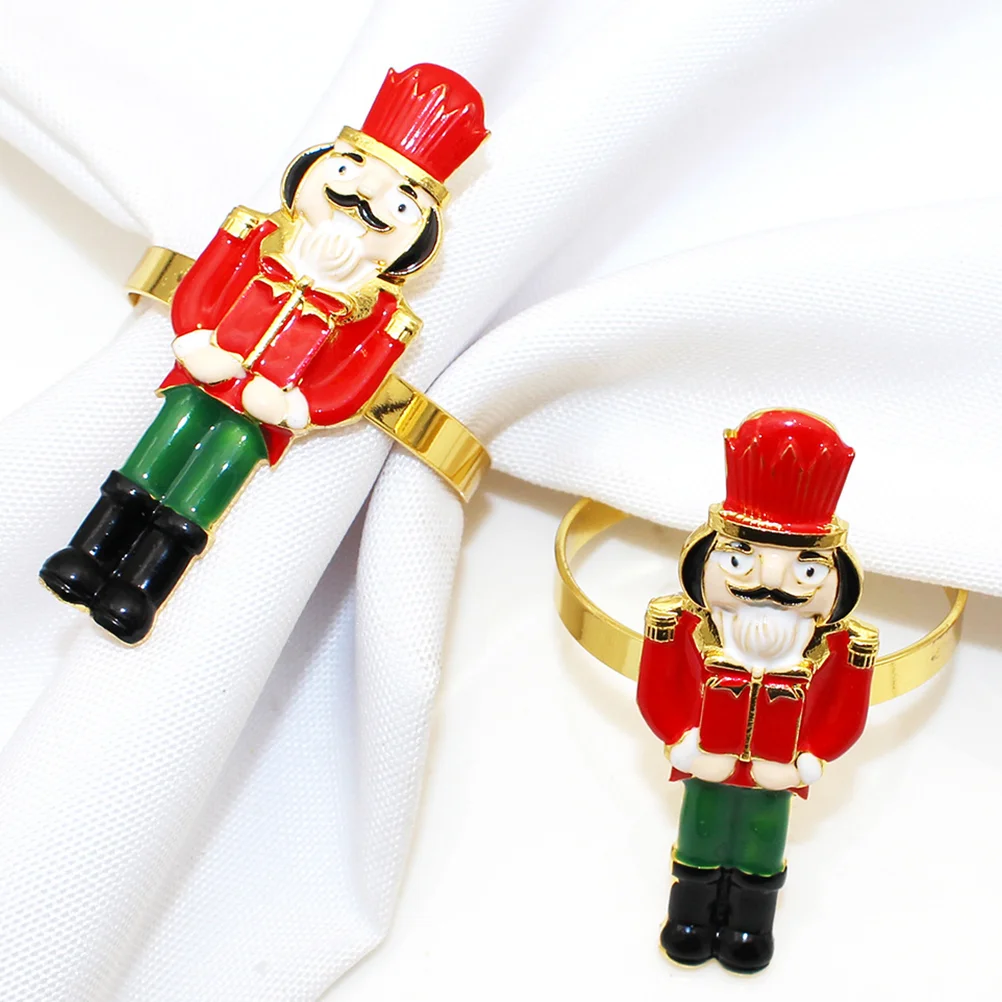 

2 шт., декоративные кольца для салфеток, из сплава