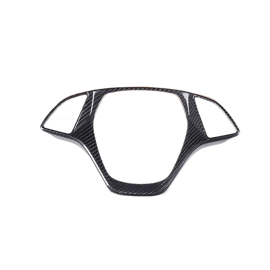 

Real Carbon Fiber Steering Wheel Trim Frame for Chevrolet Corvette C7 2014-2019 Interior Modeling Sticker