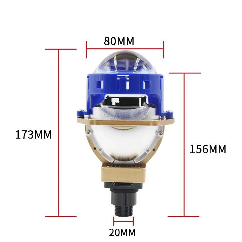 Обновите свой автомобильный фонарь с водонепроницаемостью IP68 5800K + 3000K 10000 лм