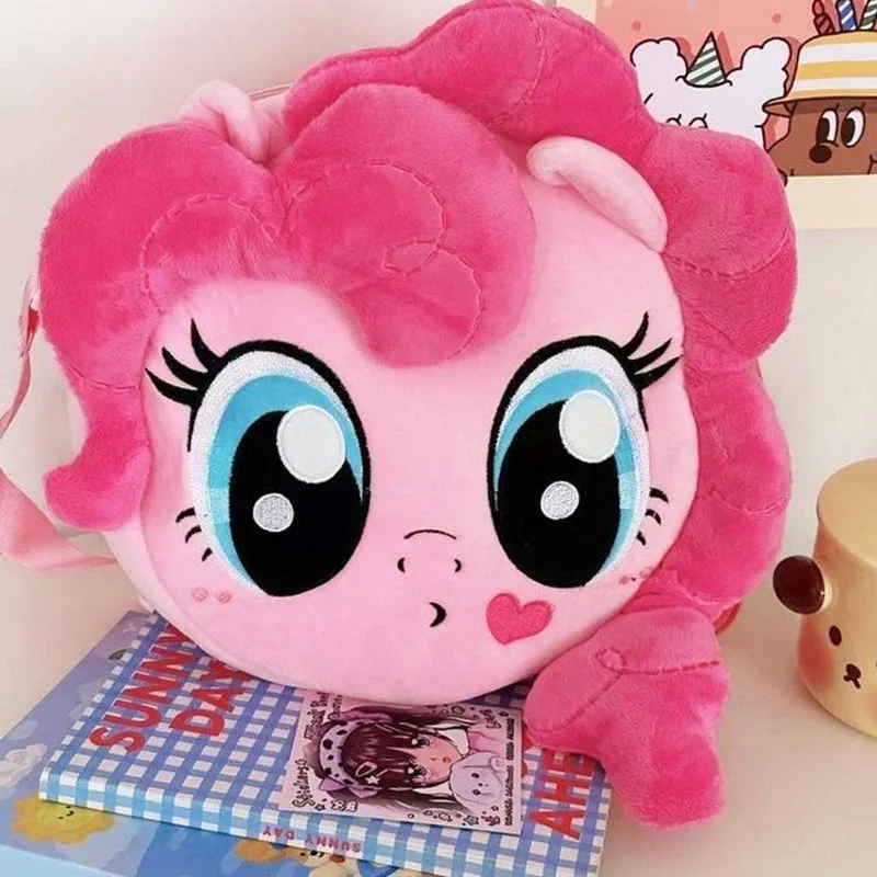 Сумка через плечо My Little Pony Pinkie Pie, большая вместительная сумка через плечо с героями мультфильмов Kawaii, аксессуары для косплея, аниме-аксессуары, идеальные подарки для девочек (art.: 3920da400be04) - 3920da400be04