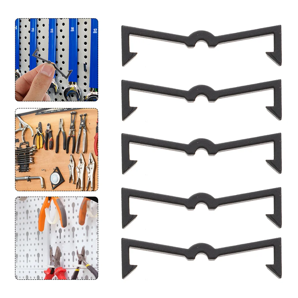 

Peg Hook Pegboard Locksclips Board Hooks Lockstop Locking Clip Retainers Fixer Retail Shop Secure Black Securing Holder