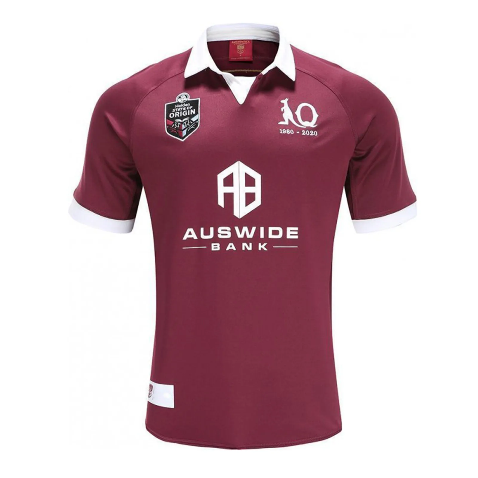 

2020 QLD Maroons 2020 Men's Replica Home Jersey Rugby Sport Shirt