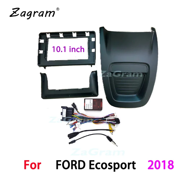 10 1 дюймовый автомобильный кабель Canbus Fascia ДЛЯ FORD Ecosport 2018 видеопанель