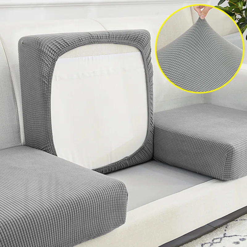 

Elastic Sofa Seat Cushion Cover Removable 1/2/3 Seater Sofa Covers for Living Room Washable Sectional Couch Cover Sofa Slipcover