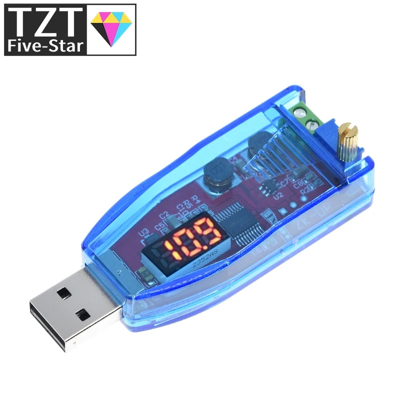Понижающий DC-DC 1-24 в пост. Тока светодиодная подсветка USB повышающий/понижающий