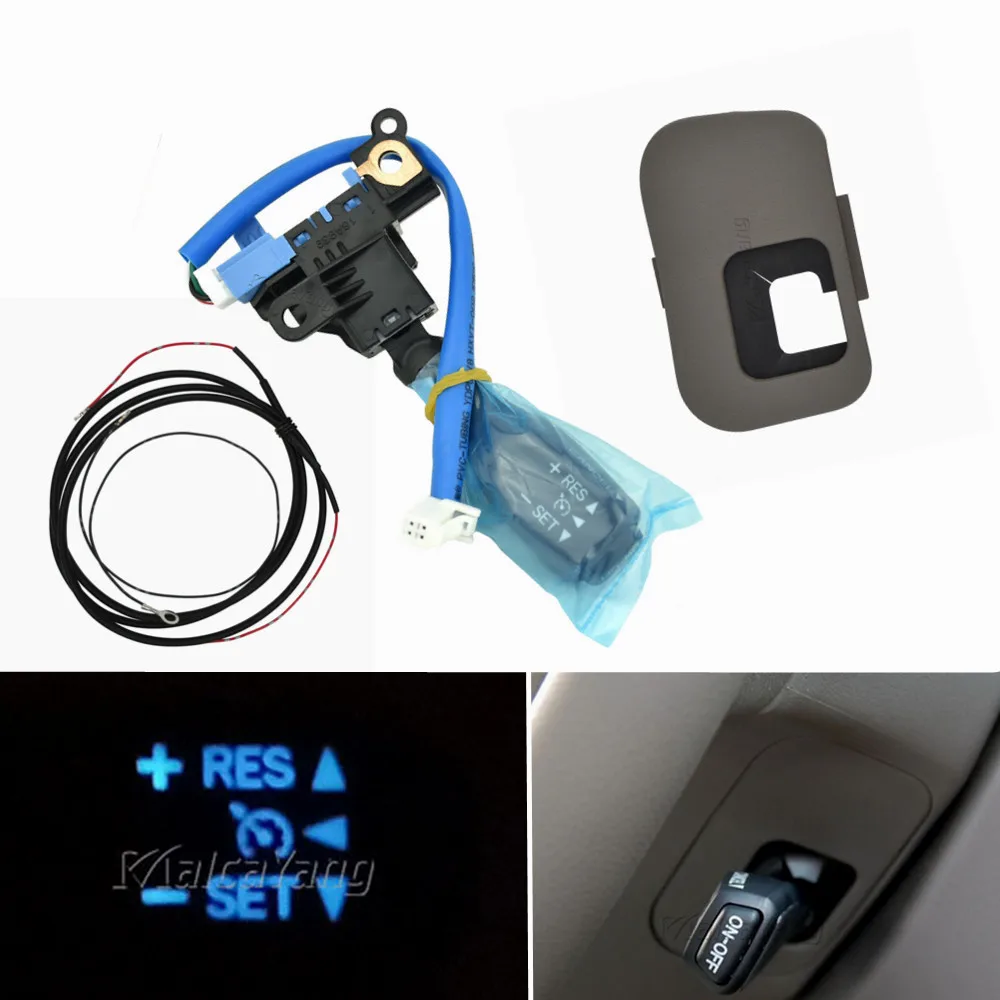 

Set For Blue LED Car Cruise Control Switch Kit for Toyota Corolla 2007-2014 45186-02080-E0 84633-34010 84632-34011 84632-34017