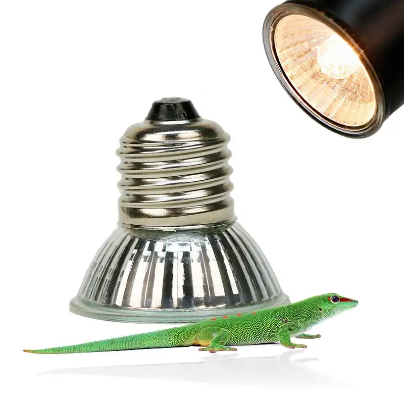 

25/50W Reptile Heating Lamp Adjustable UVB Turtle Sunburn Lights Full Spectrum Sunlamp Warm Heat Preservation Illumination