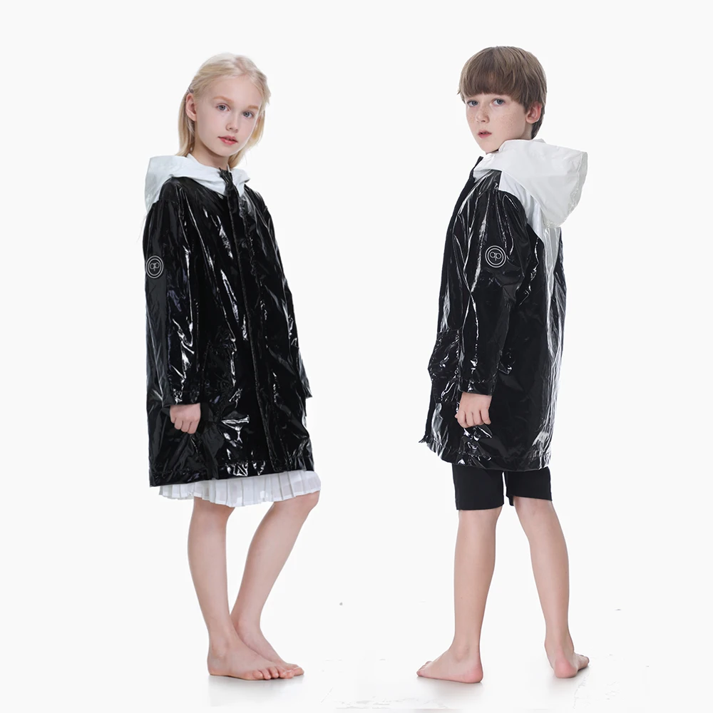 Brand kids & Teen raincoat  , 2-14 years classic rain trench