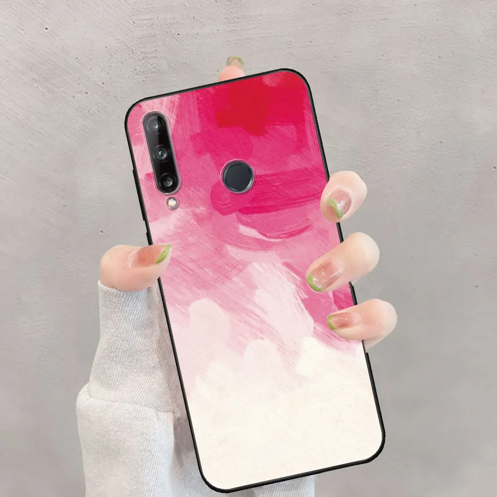 Чехол для Huawei Y7P Y8P красивые чехлы телефонов с цветами Y9P чехол Y6P Y5P Защитный