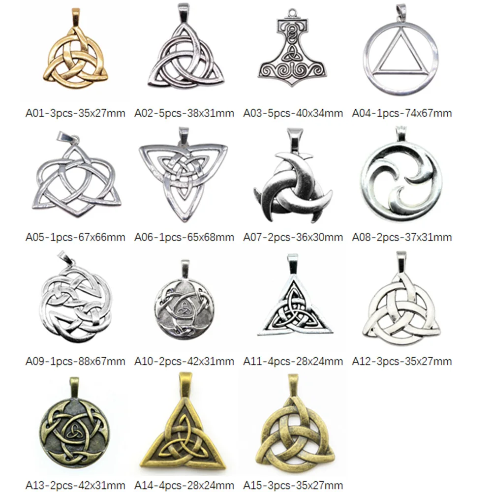

Celtic Charms For Jewelry Making Accessori Decor Diy