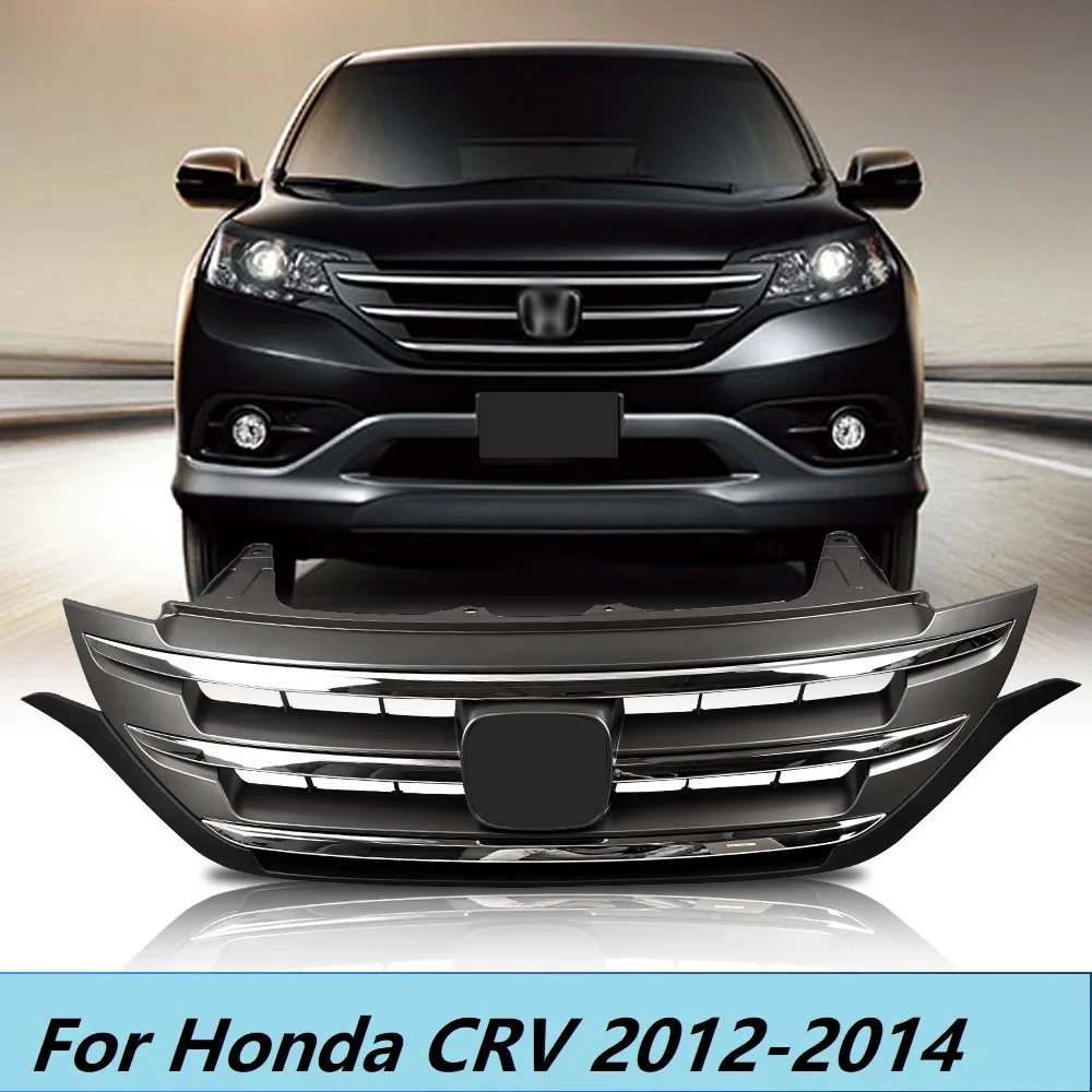 Auto Mesh Grill Frontschürze Grille Für Honda CRV 2012 2013 2014