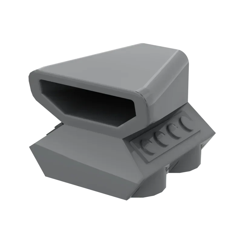 MOC 10 шт. головоломка частицы 50943 воздушный совок верхняя часть двигателя 2x2