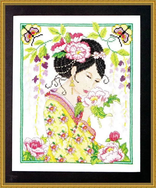 

Woman 32-38 embroidery kits, cross stitch kits,cotton frabric DIY homefun embroidery Shop6