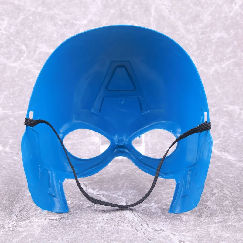 Модель Captain America Мстители из комиксов Marvel украшения для Хэллоуина маска детские