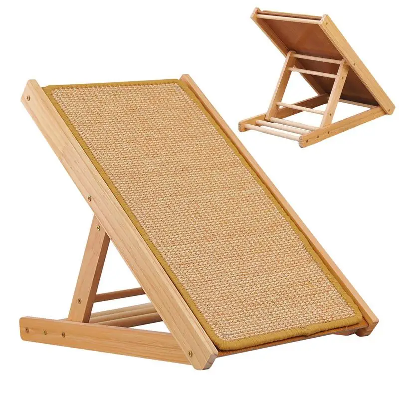 

Cat Scratcher For Indoor Cats Scratching Cardboard Scratch Pad Cat Scratch Mat With Natural Sisal Cat Scratching Board For