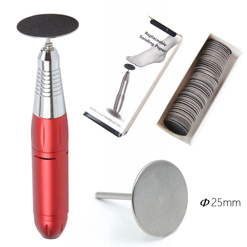 

Nail Art Electric Sander Exfoliating Skin Sanding Piece Pedicure Calluses Gauze Mandrel Set
