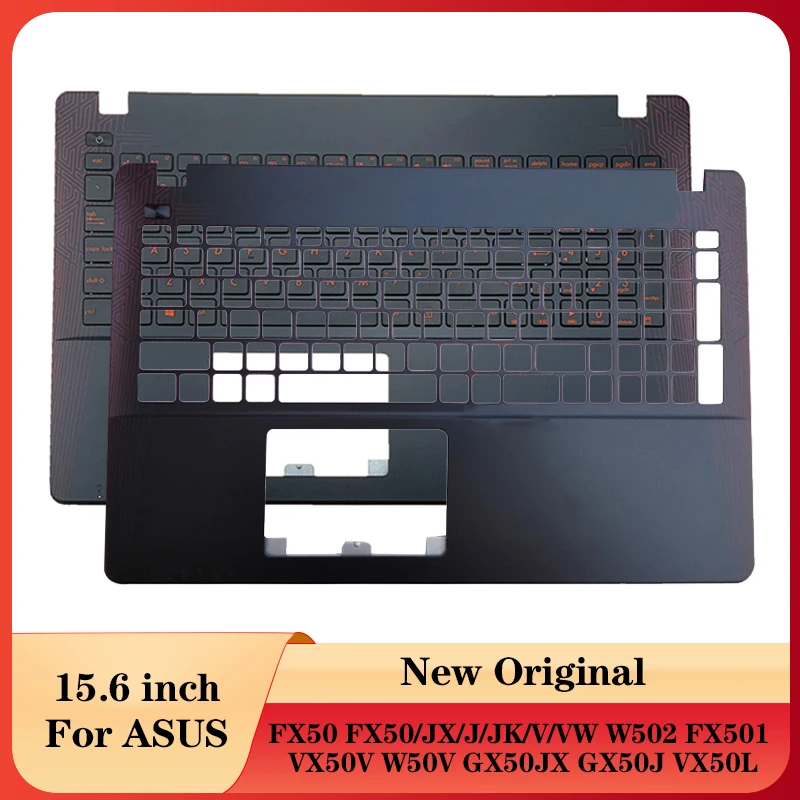 

NEW Laptop For ASUS FX50 FX50/JX/J/JK/V/VW W502 FX501 VX50V W50V GX50JX GX50J VX50L Palmrest Upper Case US Keyboard