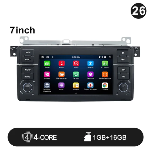 LEHX L6 2din Android 14 Автомобильный радиоприемник Мультимедийная стереосистема для BMW 3 серии E46 M3 318/320/325/330/335 1998-2005 GPS CarPlay автора радио