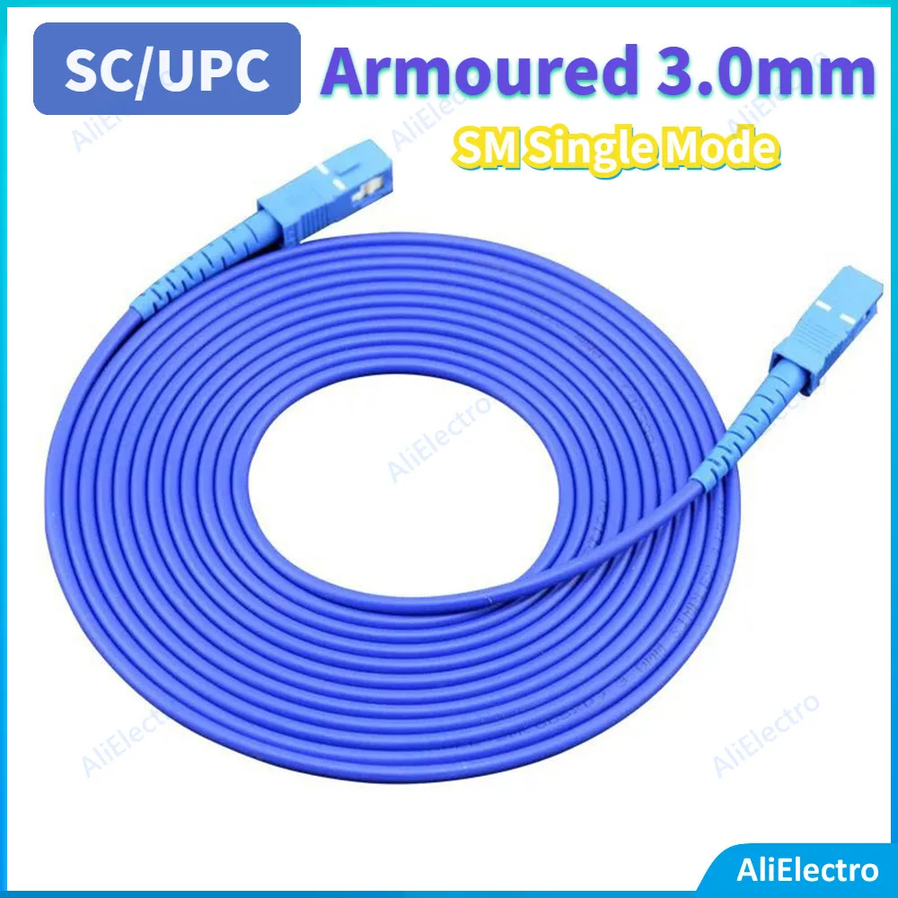 Оптоволоконный патч-корд SC/UPC-SC/UPC SM 3 0 мм 5 шт. |