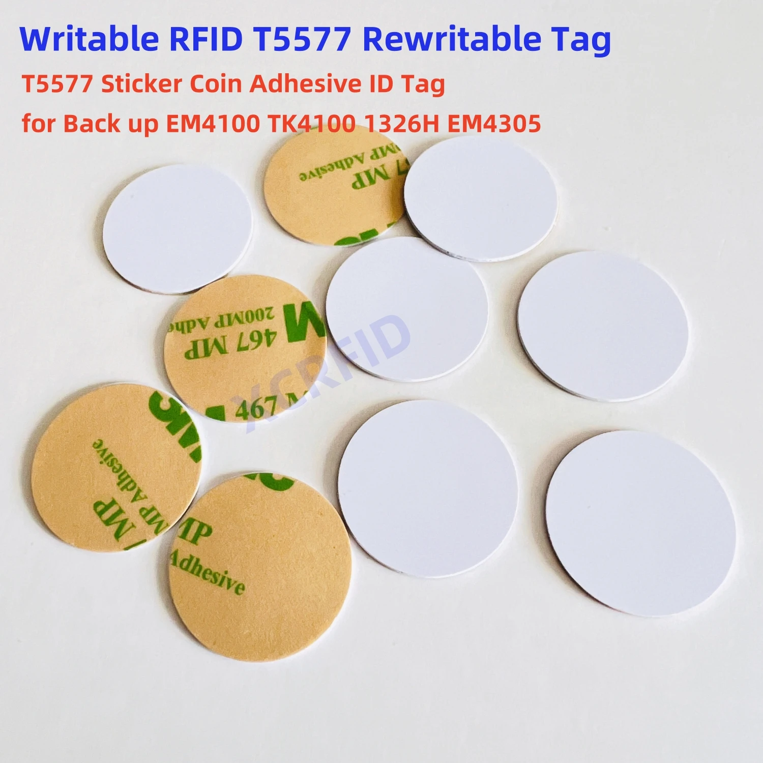 

RFID наклейка Anordsem T5577 перезаписываемая 25 мм